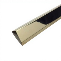 Protection d'angle en acier inoxydable en forme de L de 15x15x3000mm, épaisseur 0,5mm, pour panneau mural UV, carrelage, plafond, bordure décorative