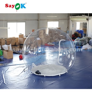 Tente à bulles gonflable transparente en PVC, <span class=keywords><strong>bulle</strong></span> pour jardin, bricolage, dôme, cour - Product Image 4