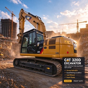 รถขุดมือสอง Cat 320D ของแท้จากญี่ปุ่น ขนาด 20 ตัน รถขุดไฮดรอลิกขนาดกลาง สภาพดี รถขุด Caterpillar มือสองในเซี่ยงไฮ้ - Product Image 1