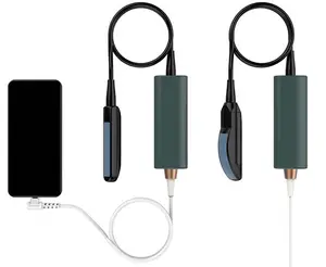 Ультразвуковой сканер Bovine equine для животных, ректальный линейный выпуклый зонд с USB-кабелем Type-C для умных устройств android