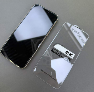 ฟิล์มกันรอยกระจกนิรภัย Xmart 8K ป้องกันไฟฟ้าสถิต สำหรับ iPhone 18 Pro Max 17 16 15 14 13 <span class=keywords><strong>Super</strong></span> 8k ฟิล์มใสแบบโค้ง - Product Image 4