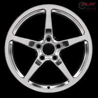 Jantes forgées monobloc polies 17x4.5J 17x5J 18x5J 5x112 5x114.3 5x120 Drag Racing Beadlock pour Nissan GTR M340i BMW Ford