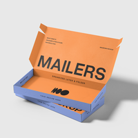 Dossiers en carton ondulé personnalisés avec impression CMJN 4 couleurs, recyclables, avec revêtement UV, pelliculage mat, gaufrage et logo personnalisé