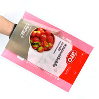 Sacs sous vide en plastique en nylon pour fruits, raisins, champignons, laitue, filets de poisson en plastique