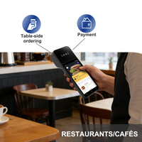 Máquina POS Portátil Android 4G con Lector de Tarjetas NFC para Teléfono, para Uso en Tiendas Minoristas