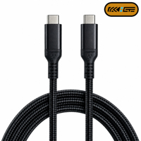 Cable USB3.2 Gen2 Tipo C de Carga Rápida de 100W, Cable de Carga y Sincronización de Datos de 10Gbps con Trenzado de Nailon para Computadoras Portátiles, Teléfonos, Oficina y Viajes