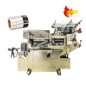 Vierfarbige Etikettenaufkleber-Stempelmaschine Markenherstellungsmaschine selbstklebende Etikettendruckmaschine
