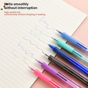 Custom Black Core 0.5mm <strong>Erasable</strong> Gel <strong>Pen</strong> with LOGO Crystal Blue Plastic Material Easy Friction for Hot Personalized Ink <strong>Pens</strong> - Product Image 4