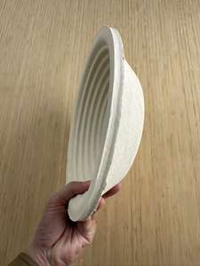 Cestas de fermentación de masa de panadería <span class=keywords><strong>JOHO</strong></span> de pulpa de madera, juego de 2 de 9 pulgadas, 2.2 lb, antiadherentes, aptas para lavavajillas, ecológicas y seguras para alimentos - Product Image 5