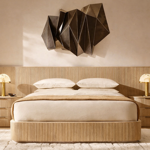 <span class=keywords><strong>Letto</strong></span> in <span class=keywords><strong>Legno</strong></span> Massello Moderno, Arredamento di Lusso per Camera da <span class=keywords><strong>Letto</strong></span> di Villa, Set di Mobili Interni, Comodo <span class=keywords><strong>Letto</strong></span> <span class=keywords><strong>Matrimoniale</strong></span> per Appartamento - Product Image 2