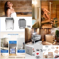 Équipement de sauna, générateur de vapeur pour sauna 6KW 9KW, machine à vapeur humide pour bain de vapeur, générateur de vapeur pour la maison