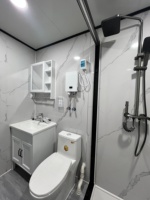 Maison conteneur portable, maison modulaire préfabriquée à montage rapide pour utilisation en camping