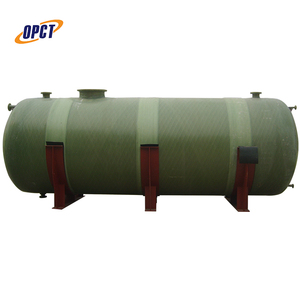 Factory Priced New OPCT <strong>FRP</strong> Storage Tank with Winding Technique Cutting Service for Chemical Storage Smooth Surface Supplier - Product Image 1