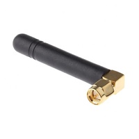 Antenne Lora Technology à polarisation verticale 915 MHz, étanche IP65, en cuivre pour connecteur mâle, gain 2,15 dBi, puissance max 5 W, portée 100-300 m