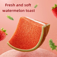 Vente chaude 480g Pastèque Toast Petit Déjeuner Pain Snack Confiture De Fruits Sandwich Toast Pain