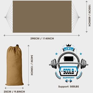 Bền 500lb cotton sân sau võng Fringe boho phong cách dày dây Tote Túi người lớn ngoài trời Vườn Patio trang trí đám cưới - Product Image 2