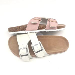 Moda Comfort Foot-bed Outdoor Cork Sole Cojín Plantilla Zapatillas Lady Pu Bio Sandals - Product Image 4