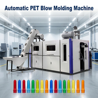 Machine de soufflage de bouteilles PET à haut rendement, machine de soufflage avancée pour bouteilles en plastique et machine automatique de fabrication de canettes PET