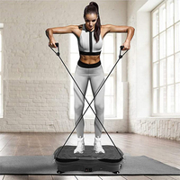 Fabrikpreis ABS Vertikale Fitness-Vibrationsplatte für den Heimgebrauch Professionelle Umweltfreundliche Ganzkörper-Trainingsmaschine