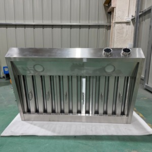 Hotte aspirante 1000 m³/h, portée 30 pouces, corps en acier inoxydable, filtre à déflecteur, 3 vitesses, éclairage LED, électrique, pour usage hôtelier, sous-meuble, commande tactile - Product Image 2