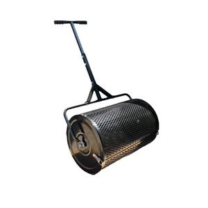 Customizable Steel Roller Spreader Easy to Assemble Mesh Compost Spreader for Lawn and Garden <strong>Topsoil</strong> - Product Image 1