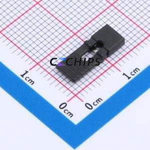 HY-2541-A1NIB Shorting Cap / Jumper Cap Connector ( Construction: 1x2 )( Pitch: 2.54mm )( Open Top / Closed Top: Capped Type ) - Product Image 2