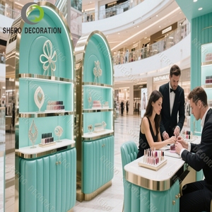 ネイルテーブルキオスクサロン用高級ネイルバーステーションカスタムカラーデザイン - Product Image 3