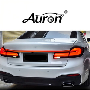 Feux arrière Full LED pour BMW Série 5 G30 2018-2022, lentille transparente, nouveau clignotant LCI, frein, 6000K, 6000 lm, 36W, 12V - Product Image 1