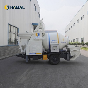 HAMAC DHBT15 Bomba Mezcladora de Cemento y Concreto Portátil, Precio de la Bomba Mezcladora de Concreto - Product Image 1