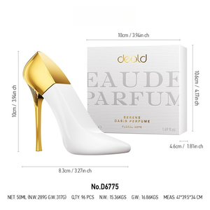 Boîte de parfum arabe miniature élégante et luxueuse pour femmes, collection de cadeaux haut de gamme, parfum floral longue durée, eau de parfum - Product Image 6
