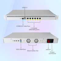 Ordinateur industriel I3 4100m I5 4200m I7 4600m J6412 J5005, châssis de serveur en rack 1U, 6 ports LAN Intel I226, DDR4, mini PC, pare-feu