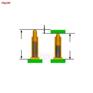 ขั้วต่อ Pogo Pin แบบสปริงสำหรับแบตเตอรี่  แบบ SMD  ขนาด 2 3 4 5 6 7 8 9 10 12 14 15 16 18 20.5 มม. สำหรับทดสอบ - Product Image 3