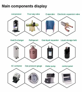 スイミングプール商業用ホームプールヒーター屋内屋外恒温除湿スイミングプールヒートポンプ