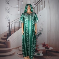 Nouvelle Arrivée Kaftan Bubu Marocain Femme, Robe Kaftan Longue Décoration Diamant, Imprimé Numérique, Comprend un Foulard