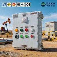 Panneau de commande ATEX IECEx Zone 2 Ex E à sécurité accrue IP65 pour l'industrie chimique et pétrochimique Fabricant sur mesure