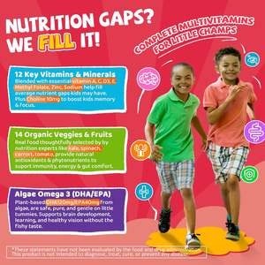 Vitadiscovery per bambini multivitaminico gommoso con zinco vitamina C per la salute generale e il supporto immunitario - Product Image 5