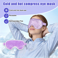 Masque de sommeil et de spa réutilisable pour le visage entier, compresses chaudes/froides pour soins de beauté et soulagement de la douleur – Vente en gros pour l'été