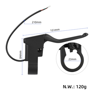 Palanca de freno derecha para patinete eléctrico M365 1S Pro Pro 2, palanca de freno lateral derecha, mango de freno derecho para patinete M365 - Product Image 2