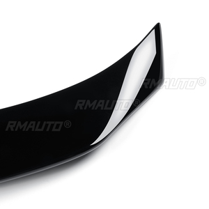 ปีกนกสปอยเลอร์ท้ายรถสีดำ/คาร์บอนไฟเบอร์สำหรับ Lexus IS200 IS350 IS250 IS300 2014-2019 AR สไตล์ AR ปีกหลังสปอยเลอร์ - Product Image 4