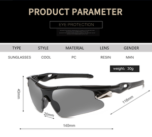 Gafas de Sol Deportivas al por Mayor con Logotipo Personalizado, Protección UV400 HD, Estilo Okly, Resistentes al Viento, <span class=keywords><strong>para</strong></span> <span class=keywords><strong>Ciclismo</strong></span>, <span class=keywords><strong>para</strong></span> <span class=keywords><strong>Hombre</strong></span> y Mujer - Product Image 4