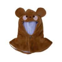 Vêtements pour poupées en peluche Joyfull, 10 cm, 20 cm, échelle 1:12, manteau personnalisé mignon, broderie animale de dessin animé, série fantaisie pour les 14 ans et plus