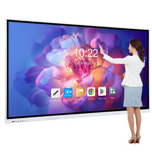 <span class=keywords><strong>Tableau</strong></span> blanc <span class=keywords><strong>interactif</strong></span> portable de 55 "avec écran tactile Ultra HD, logiciel intégré et connectivité sans fil pour les salles de classe - Product Image 1