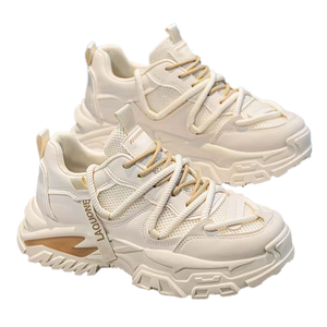 รองเท้าผ้าตาข่ายลำลองผู้ชาย รุ่นใหม่ ซัมเมอร์ 2026 พื้นหนานุ่ม รองรับแรงกระแทก รองเท้าลำลองระดับไฮเอนด์ รองเท้ากีฬา พื้นหนา พร้อมแผ่นรองพื้น EVA - Product Image 4