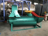Sécheur/Déshydrateur centrifuge horizontal pour flocons de plastique PE/PP/PET/ABS/PVC, capacité de 800-1500 kg