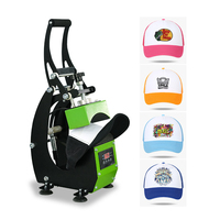 Nouvelle presse à chaud manuelle professionnelle 2026 pour casquettes, idéale pour la personnalisation de casquettes de baseball, performance stable