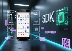 Terminal mobile portable PDA 8+128 Go Android 12 Octa-core 2,2 GHz CPU Lecteur de codes <span class=keywords><strong>QR</strong></span> et codes-barres IP67 6 pouces 5000 mAh En stock - Product Image 5