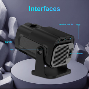 Hy320 מיני lcd חכם 1080p הבית אנדרואיד 11 מקרן-מסך וידאו HD נייד 4k מלא - Product Image 3