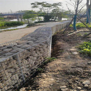 Đá xây dựng 2x1x0.5 mạ kẽm Lồng Đá dệt <span class=keywords><strong>gabion</strong></span> hộp đá đầy <span class=keywords><strong>gabion</strong></span> giỏ - Product Image 4