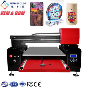 Refine color Wide Use UV DTF Drucker A1 Aufkleber Telefon hülle Tumbler Trophy Golfbälle Kugelschreiber Holz druckmaschine - Product Image 1