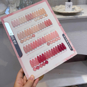 เจลยูวีสีชมพูนู้ด ปราศจากสาร HEMA เจลทาเล็บเนื้อเจลลี่ รับผลิตแบรนด์ส่วนตัว (OEM/ODM)  ขั้นต่ำในการสั่งซื้อน้อย  ลอกออกได้ด้วยการแช่  สำหรับทำเล็บแบบ LED ในร้านเสริมสวย - Product Image 1